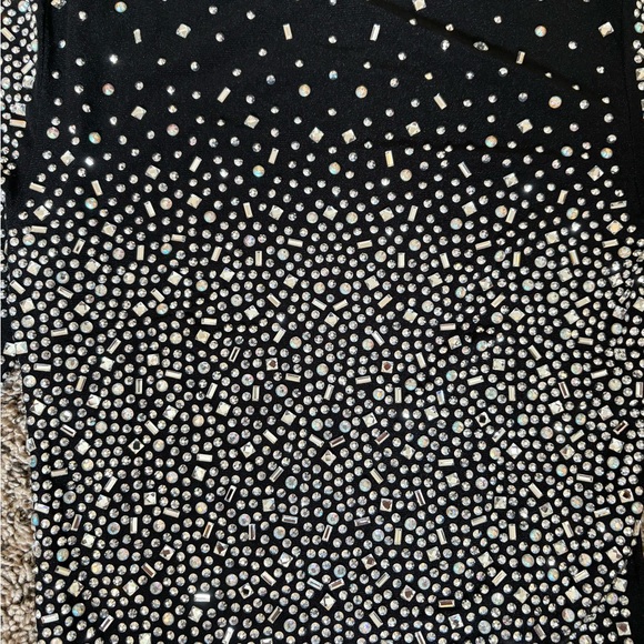 Black and White Long Sleeve Top - Picture 3 of 4